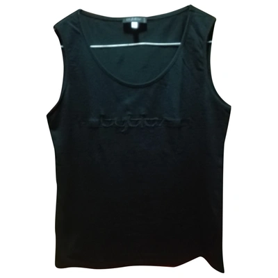 Pre-owned Byblos Vest In Black