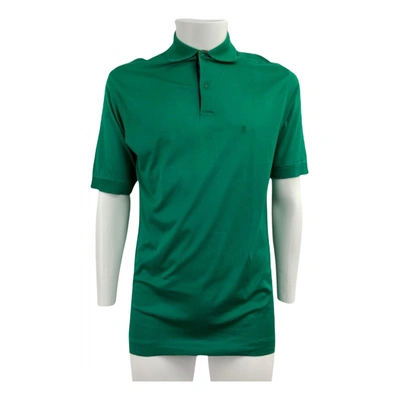 Pre-owned Les Copains Polo Shirt In Green