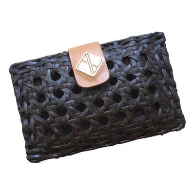 Pre-owned Aranaz Clutch Bag In Brown