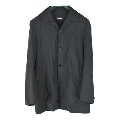 Pre-owned Strellson Trenchcoat In Black