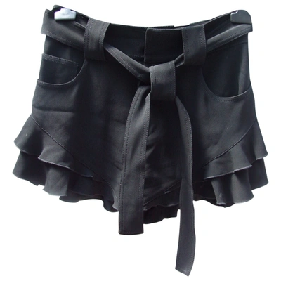 Pre-owned 10 Crosby By Derek Lam Black Synthetic Shorts