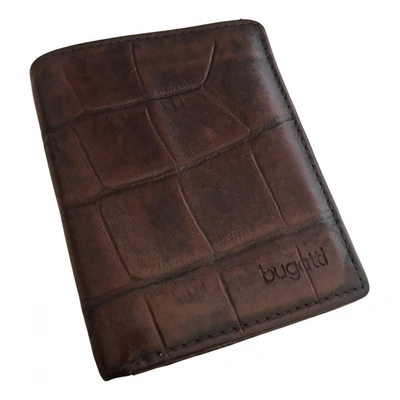 Pre-owned Bugatti Leather Small Bag In Brown