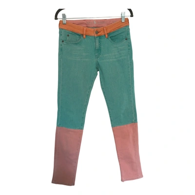 Pre-owned M.i.h. Jeans Slim Pants In Green