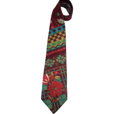 Pre-owned Byblos Silk Tie In Other