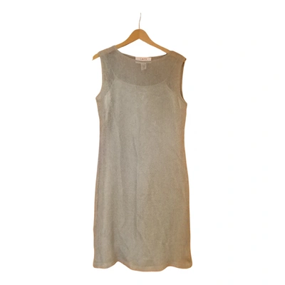 Pre-owned Laura Biagiotti Mid-length Dress In Grey