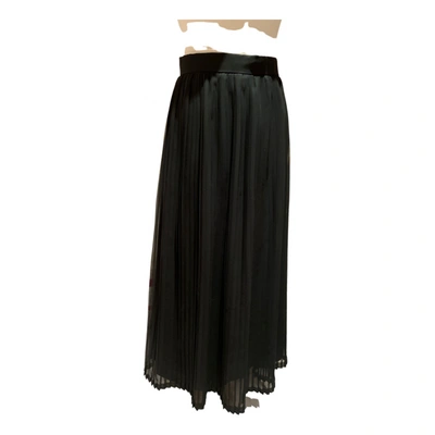 Pre-owned Hardy Amies Maxi Skirt In Black