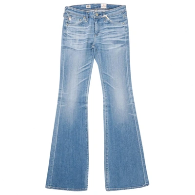 Pre-owned Adriano Goldschmied Blue Cotton Jeans