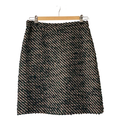 Pre-owned Marella Tweed Mini Skirt In Multicolour