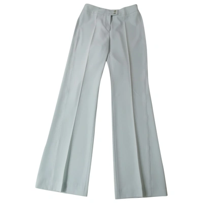 Pre-owned Georges Rech Straight Pants In Blue