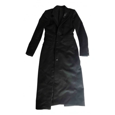 Pre-owned Giambattista Valli Cashmere Coat In Black