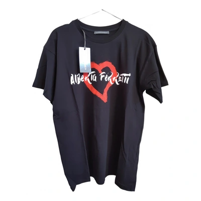 Pre-owned Alberta Ferretti T-shirt In Black