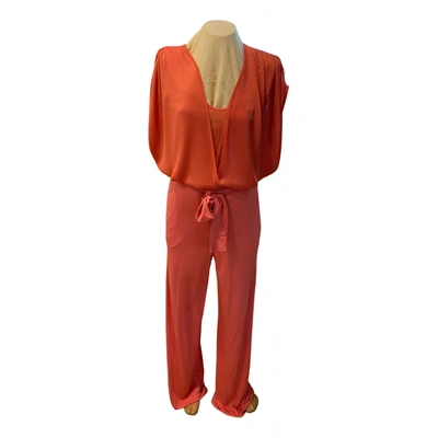 Pre-owned Max & Co Jumpsuit In Pink