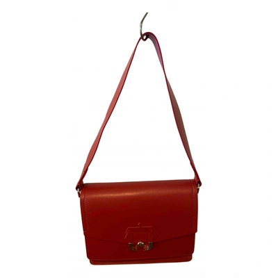 Pre-owned Paula Cademartori Leather Handbag In Red