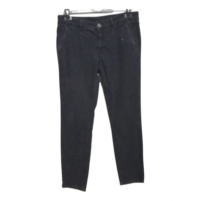 Pre-owned Alessandro Dell'acqua Trousers In Anthracite