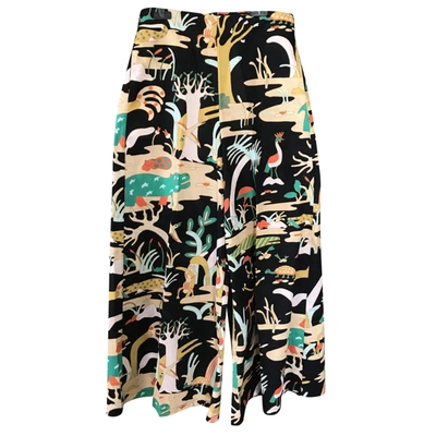 Pre-owned Jucca Trousers In Multicolour