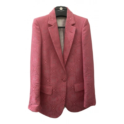 Pre-owned Stella Mccartney Suit Jacket In Pink