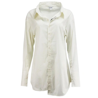 Pre-owned Grlfrnd Silk Shirt In White
