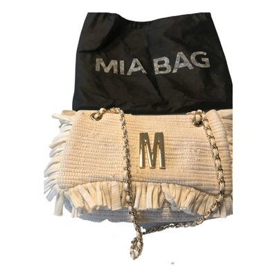 Pre-owned Mia Bag Crossbody Bag In Beige