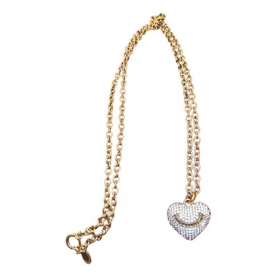 Pre-owned Juicy Couture Long Necklace In White