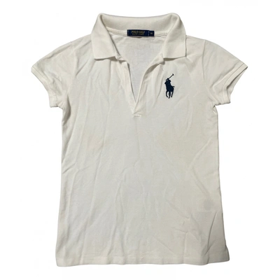 Pre-owned Polo Ralph Lauren Polo In White