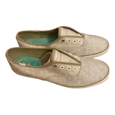 Pre-owned Keds Cloth Trainers In Grey