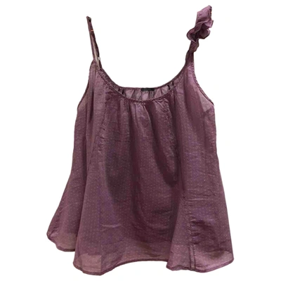 Pre-owned Ikks Camisole In Purple