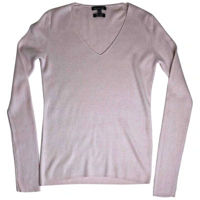 Pre-owned Massimo Dutti Wool Jumper In Pink