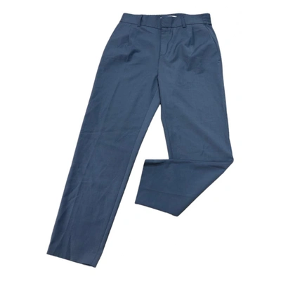 Pre-owned Drykorn Trousers In Blue