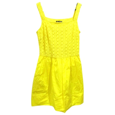 Pre-owned Pedro Del Hierro Dress In Yellow