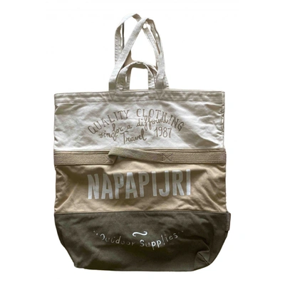Pre-owned Napapijri Cloth Handbag In Multicolour