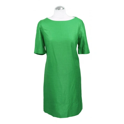 Pre-owned Hobbs Mid-length Dress In Green