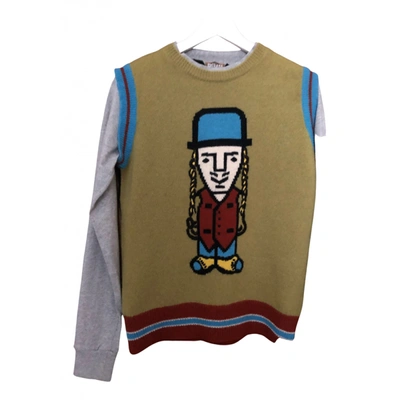 Pre-owned Galliano Wool Sweatshirt In Multicolour
