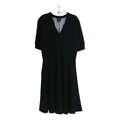 Pre-owned Mcq By Alexander Mcqueen Wool Dress In Black