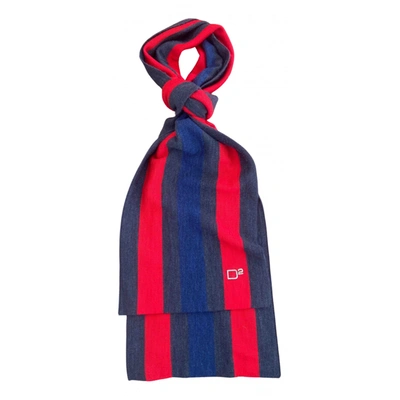 Pre-owned Dsquared2 Wool Scarf & Pocket Square In Multicolour