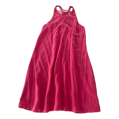 Pre-owned Cynthia Rowley Silk Dress In Pink