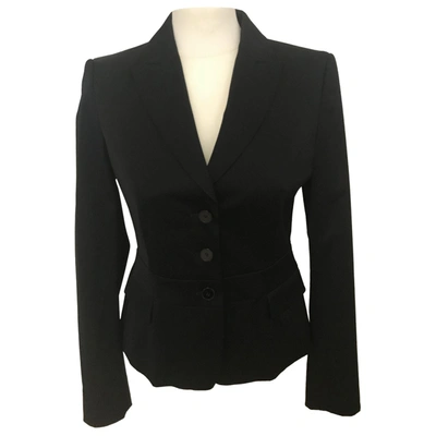 Pre-owned Strenesse Black Synthetic Jacket