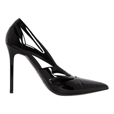 Pre-owned Balenciaga Patent Leather Heels In Black