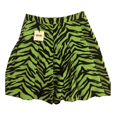 Pre-owned Moschino Cheap And Chic Mini Skirt In Green