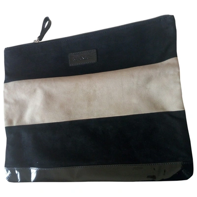 Pre-owned Max & Co Clutch Bag In Black