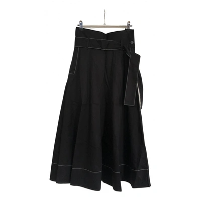 Pre-owned Kowtow Mid-length Skirt In Black