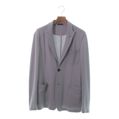 Pre-owned Giorgio Armani Cashmere Vest In Grey