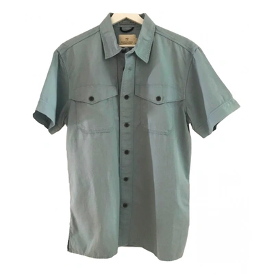 Pre-owned Scotch & Soda Shirt In Turquoise