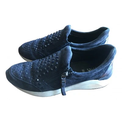Pre-owned Geox Trainers In Blue
