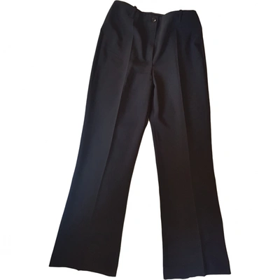 Pre-owned Georges Rech Trousers In Black