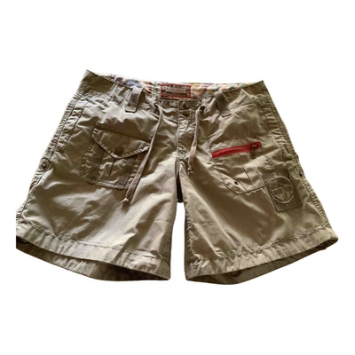 Pre-owned Pepe Jeans Green Cotton Shorts