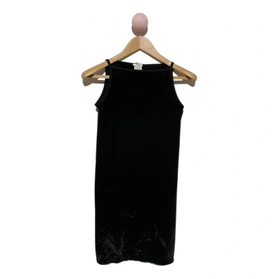Pre-owned Wolford Mid-length Dress In Black