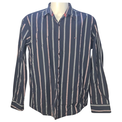 Pre-owned Tommy Hilfiger Shirt In Blue