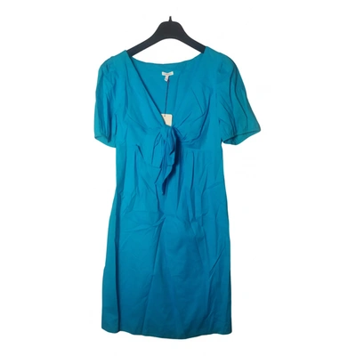 Pre-owned P.a.r.o.s.h Mid-length Dress In Blue