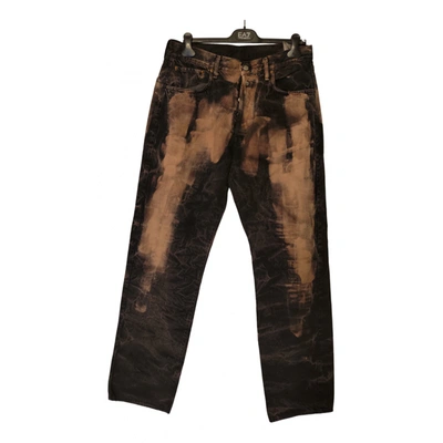 Pre-owned Replay Jeans In Black