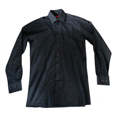 Pre-owned Pierre Cardin Shirt In Black